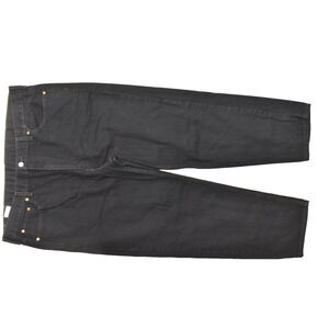 Men's Levi's 550 Black Relaxed Fit Tapered Jeans Big & Tall Size 44x32 Cotton